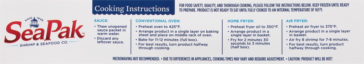 slide 2 of 9, SeaPak Coconut Shrimp Includes Orange Marmalade Sauce Jumbo Family Size 16 oz, 16 oz