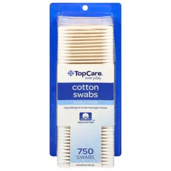 TopCare Everyday Double-Tipped Cotton Swabs - 750 ct