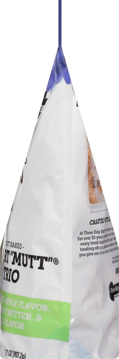 slide 8 of 9, Three Dog Bakery Soft Baked Assort Mutt Trio Treats for Dogs 32 oz, 32 oz