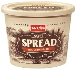 Weis Quality Soft Vegetable Oil Spread