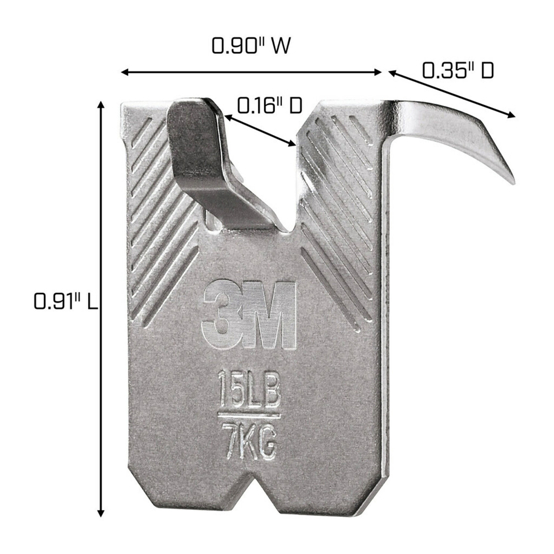 slide 12 of 14, 3m Claw Drywall Picture Hangers Variety Pack, 3m