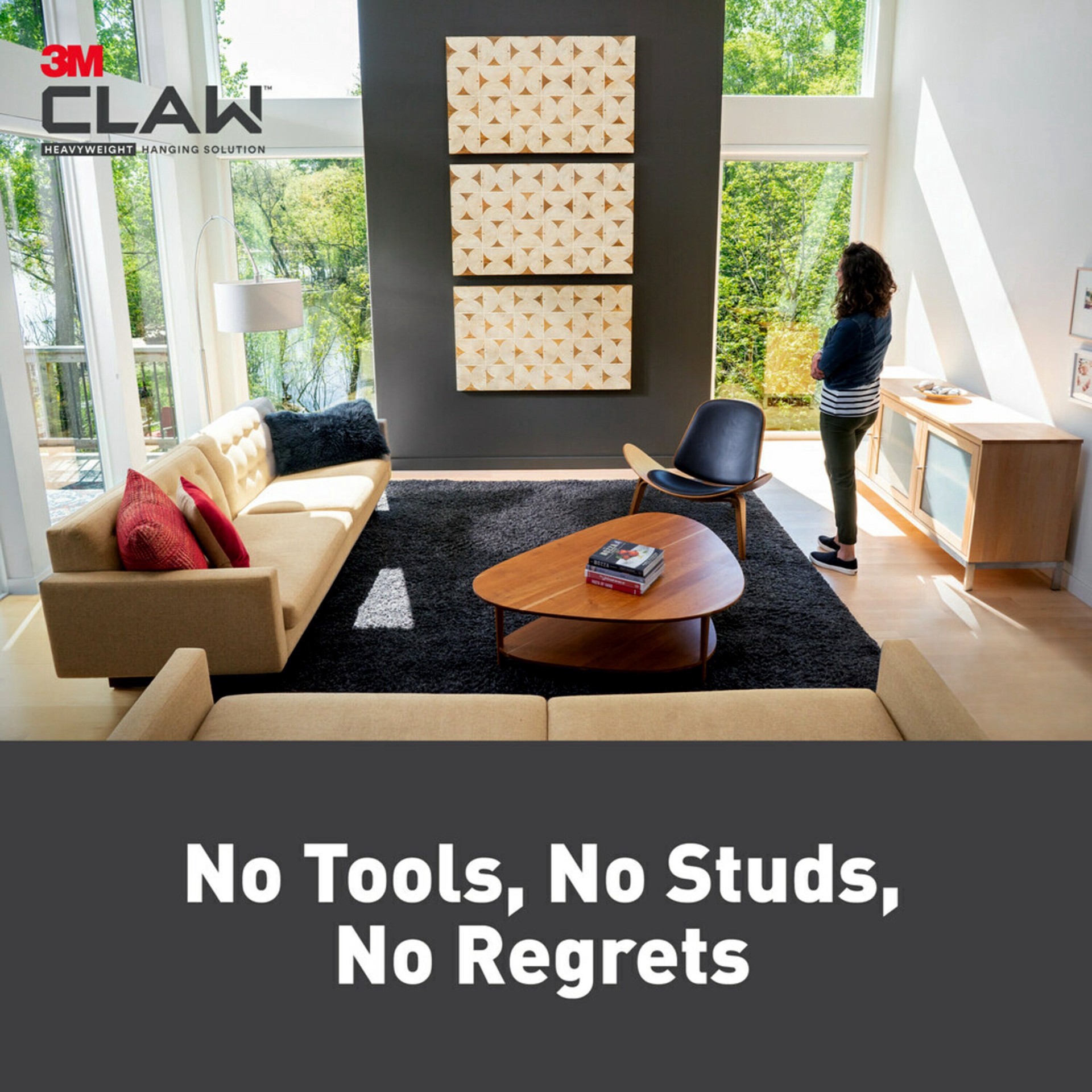 slide 7 of 14, 3m Claw Drywall Picture Hangers Variety Pack, 3m