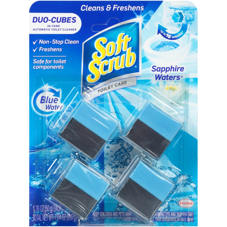 Soft Scrub Duo Cubes Sapphire Waters 4 ct Shipt