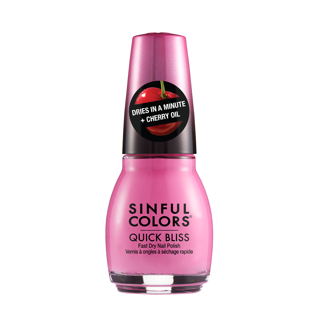 slide 1 of 9, Sinful Colors Quick Bliss Climaxxx 2675 Fast Dry Nail Polish 0.5 fl oz, 0.5 fl oz