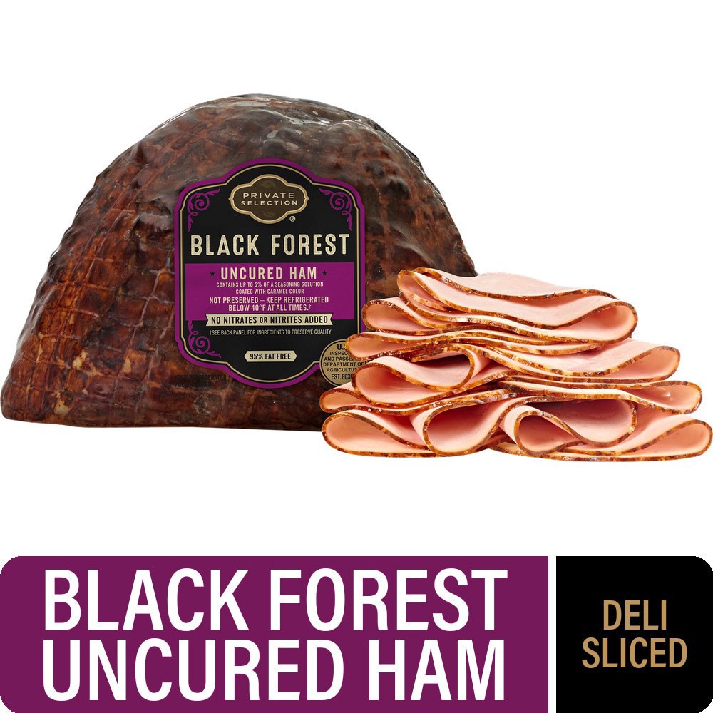 slide 4 of 4, Private Selection Grab & Go Private Selection Black Forest Ham, per lb