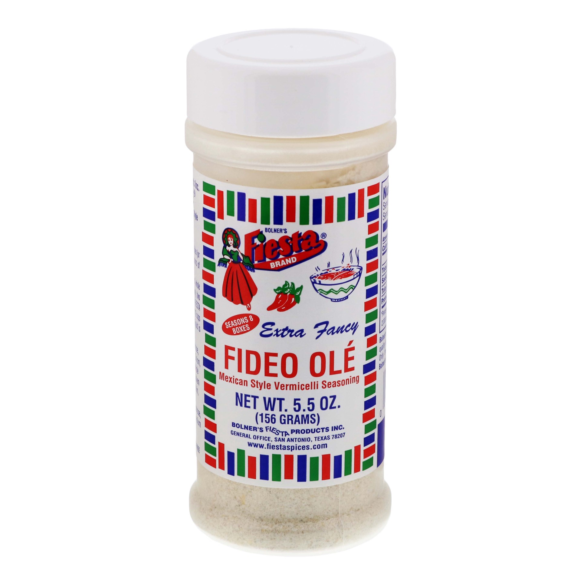 slide 1 of 1, Bolner's Fiesta Fideo Ole Seasoning, 5.5 oz