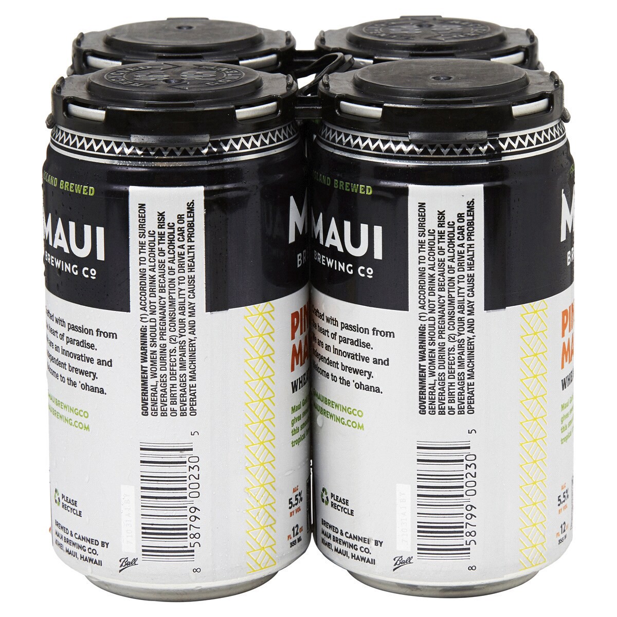 slide 3 of 5, Maui Brewing Co Pineapple Mana Wheat, 4 ct; 12 oz