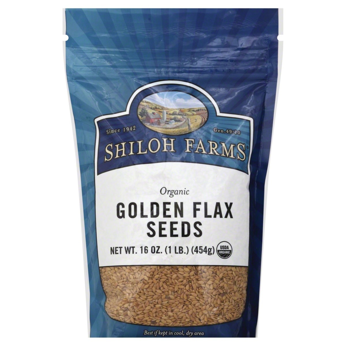 slide 1 of 3, Shiloh Farms Flax Seeds 16 oz, 16 oz