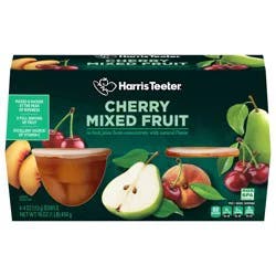 Harris Teeter Fruit Cups - Cherry Mixed Fruit - 16 oz