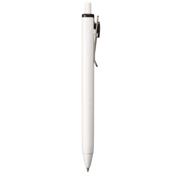 slide 6 of 10, Uni-Ball One Retractable Gel Pens, Medium Point, 0.7 Mm, White Barrel, Black Ink, Pack Of 12 Pens, 12 ct