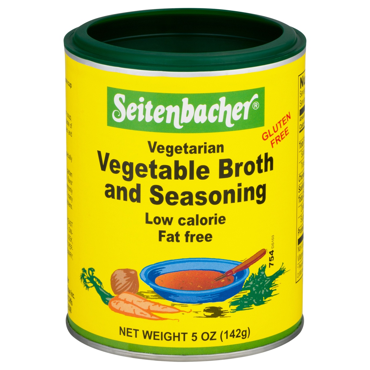 slide 1 of 1, Seitenbacher Vegetable Broth & Seasoning Mix, 5 oz