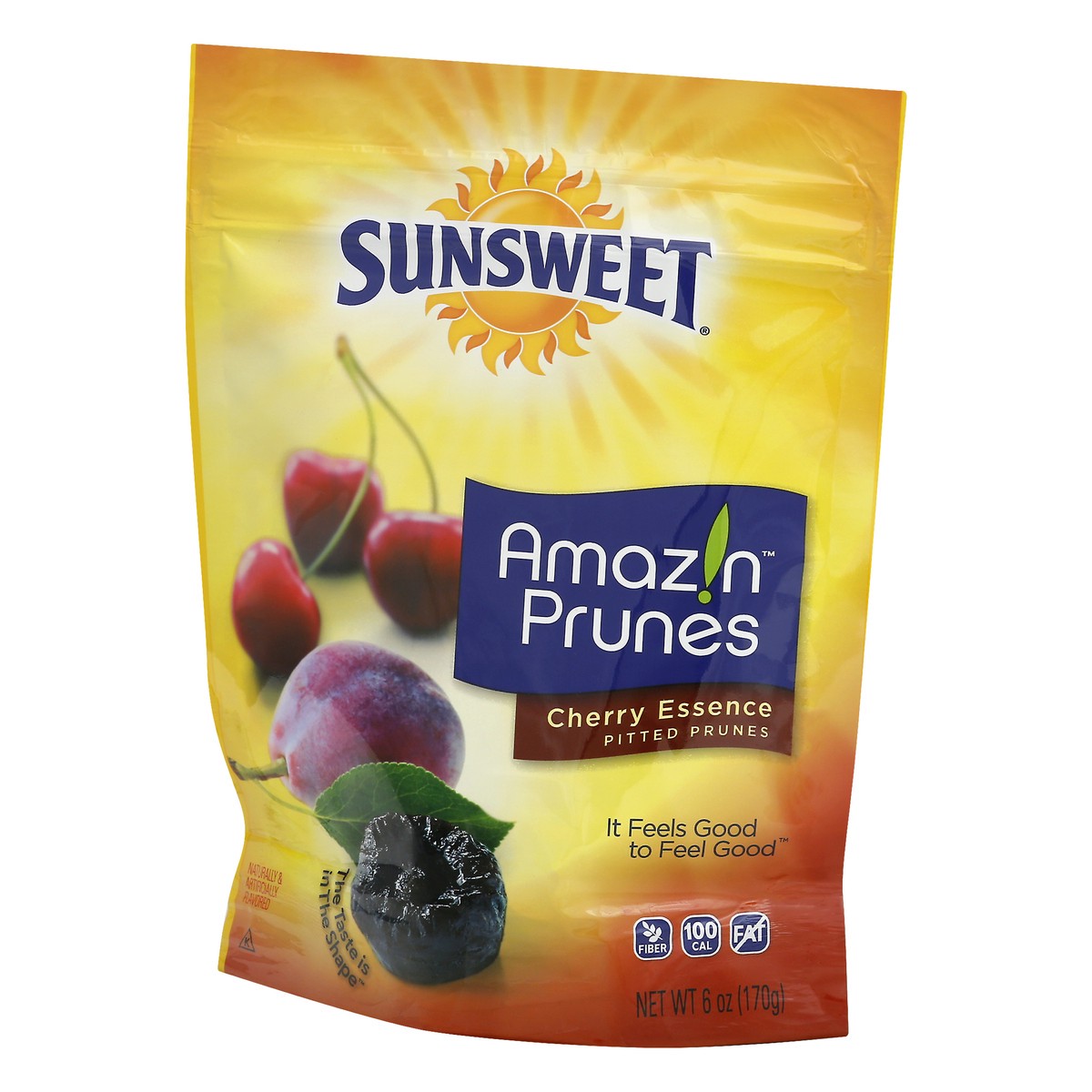 slide 3 of 11, Sunsweet Amazin Pitted Cherry Essence Prunes 1 6 oz, 6 oz