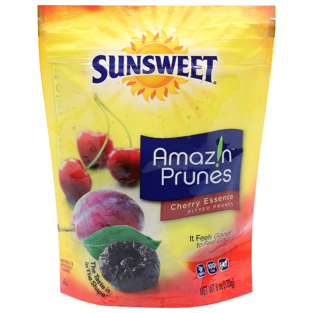 slide 1 of 11, Sunsweet Amazin Pitted Cherry Essence Prunes 1 6 oz, 6 oz