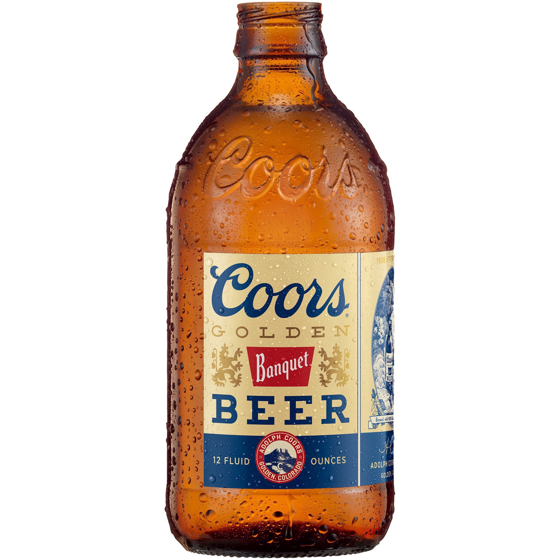 slide 2 of 5, Coors Golden Banquet American Lager Beer, 5% ABV, 6 ct; 12 oz