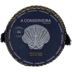 A Conserveira Scallops in Sauce