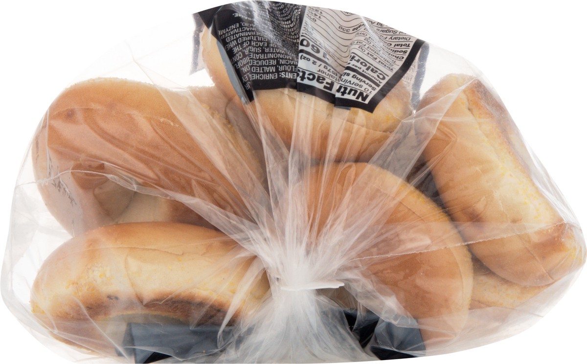 slide 3 of 13, The Bakery Traditional Pre-Sliced Plain Mini Bagels 20 oz, 20 oz