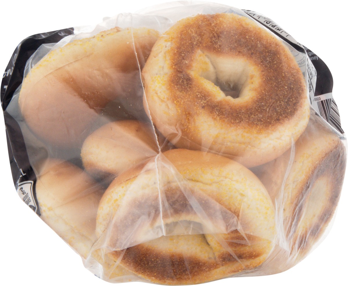 slide 2 of 13, The Bakery Traditional Pre-Sliced Plain Mini Bagels 20 oz, 20 oz