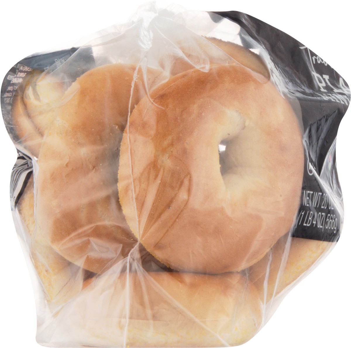 slide 9 of 13, The Bakery Traditional Pre-Sliced Plain Mini Bagels 20 oz, 20 oz