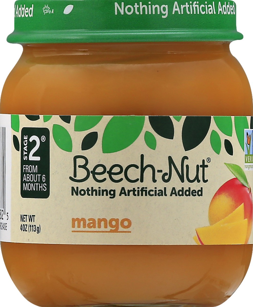 slide 9 of 10, Beech-Nut Stage 2 Mango, 4 oz