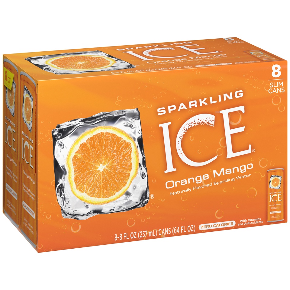 slide 1 of 6, Sparkling ICE Sparkling Water, 8 ct; 8 fl oz