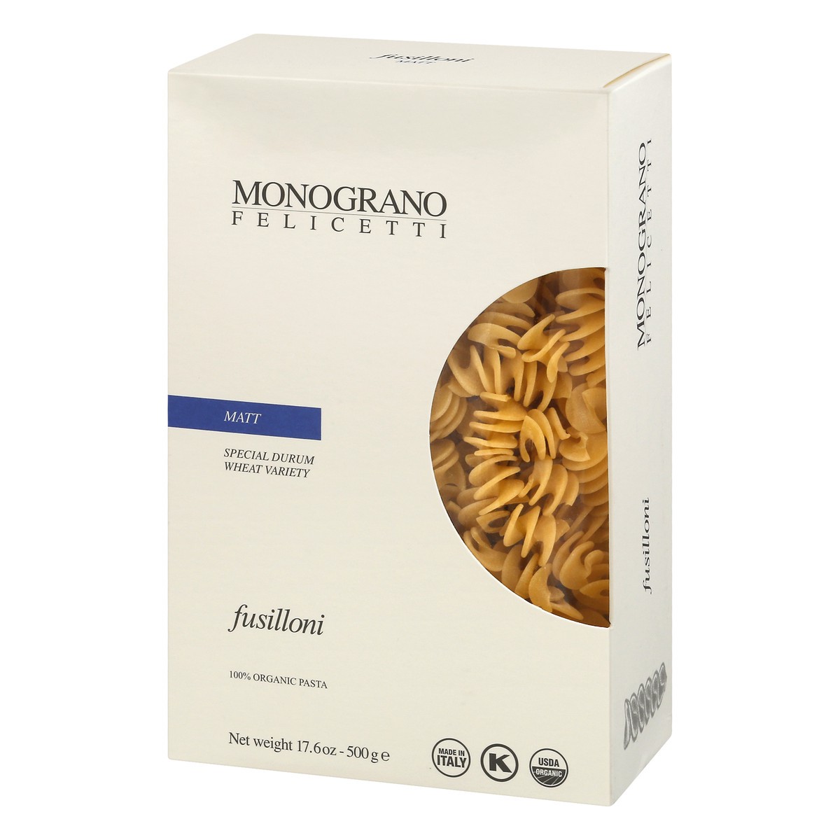 slide 2 of 10, MONOGRANO FELICETTI Matt Fusilloni 17.6 oz, 17.6 oz