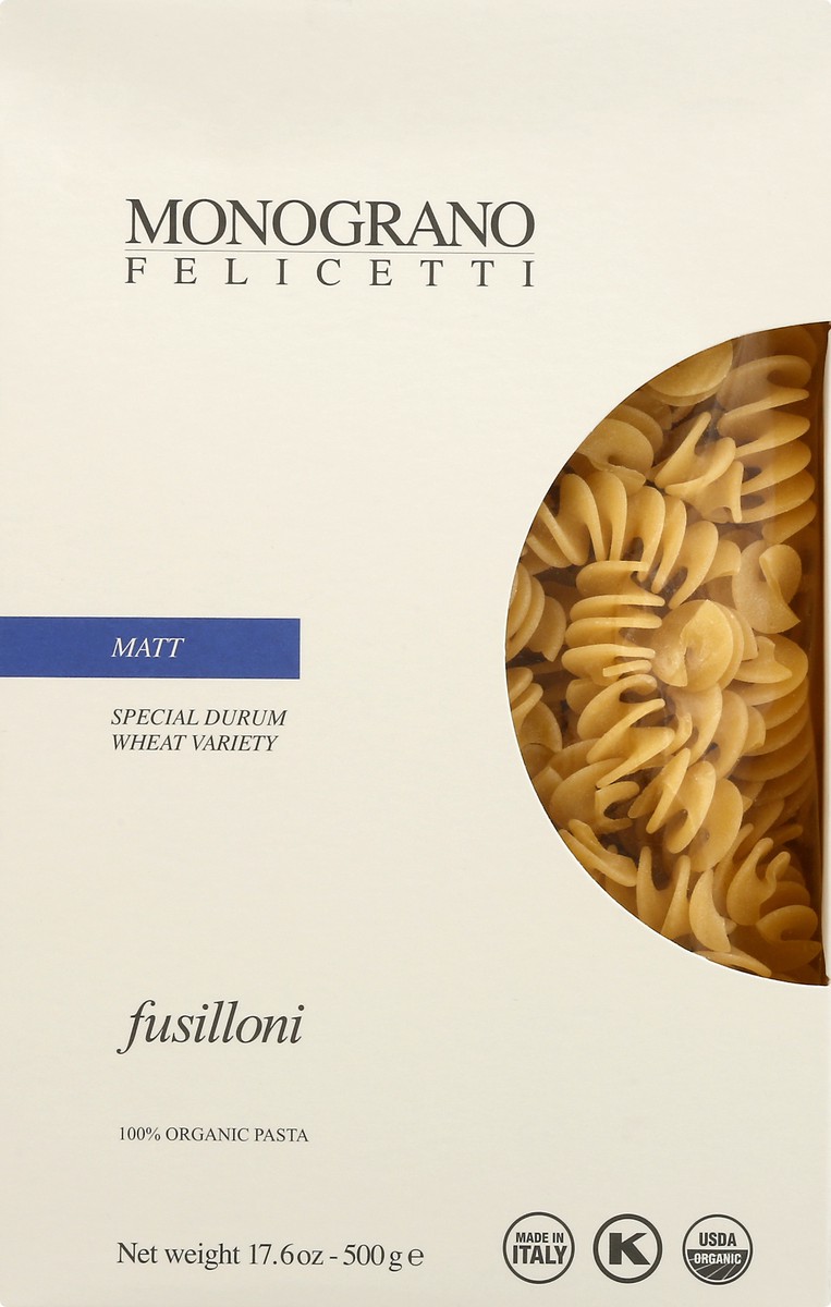 slide 10 of 10, MONOGRANO FELICETTI Matt Fusilloni 17.6 oz, 17.6 oz