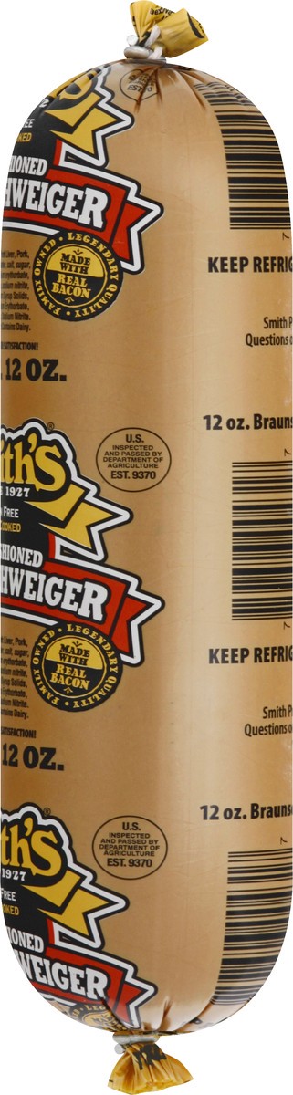 slide 3 of 9, Smith's Braunschweiger 12 oz, 12 oz