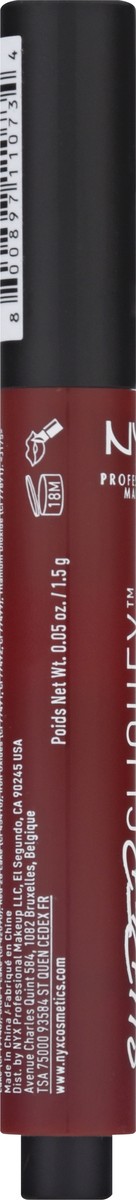 slide 10 of 11, NYX Professional Makeup Risktaker SCLS09 Matte Lipstick 0.05 oz, 0.05 fl oz