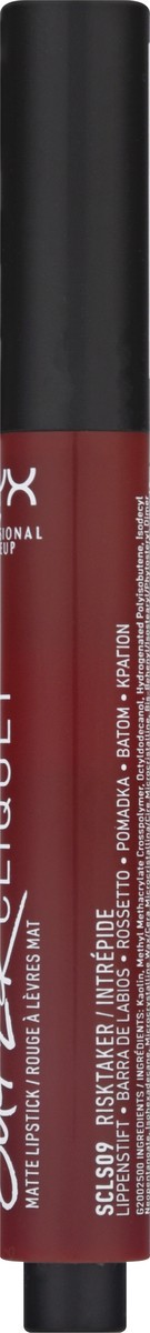 slide 9 of 11, NYX Professional Makeup Risktaker SCLS09 Matte Lipstick 0.05 oz, 0.05 fl oz