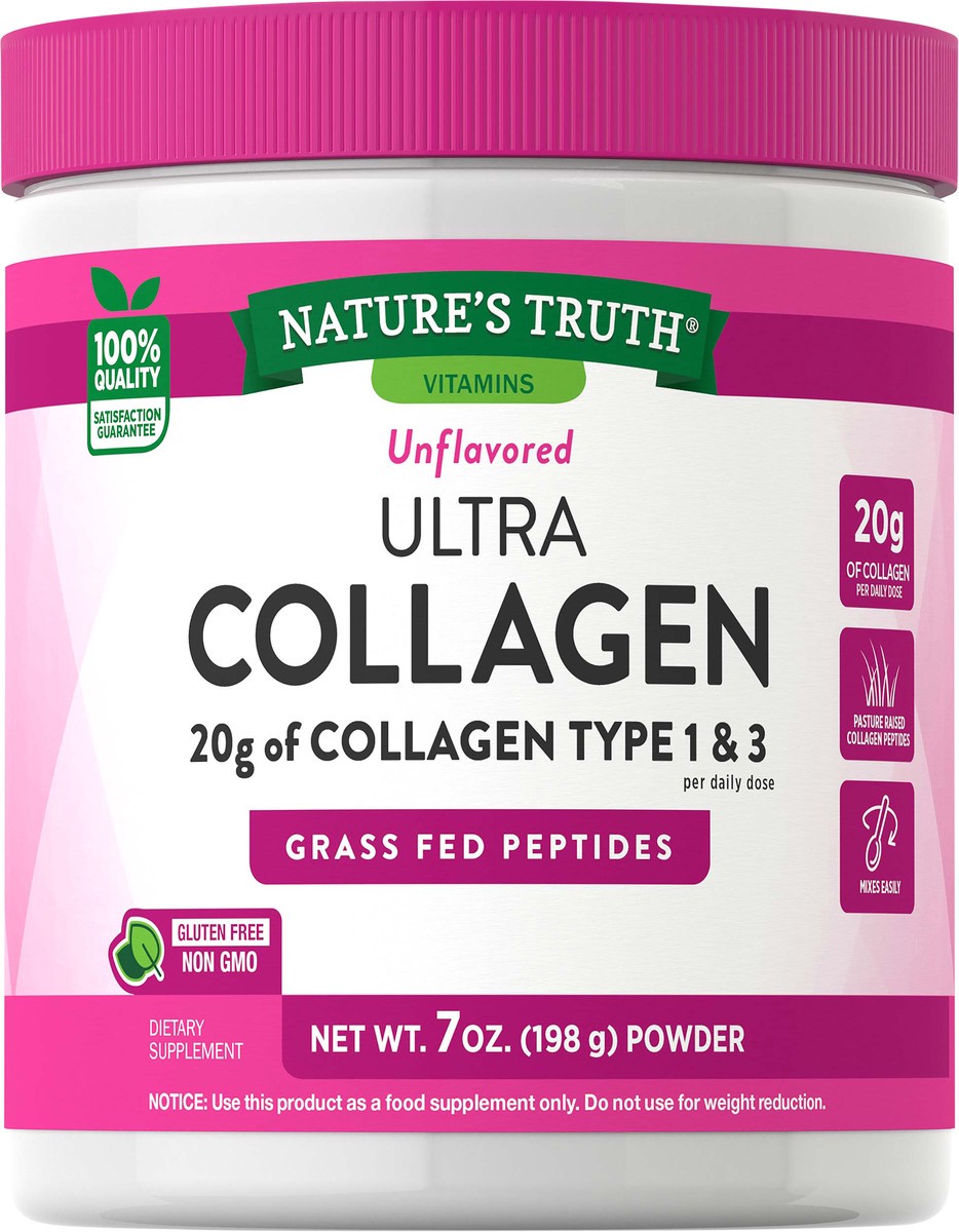 slide 5 of 5, Nature's Truth Ultra Collagen Powder, 6 oz