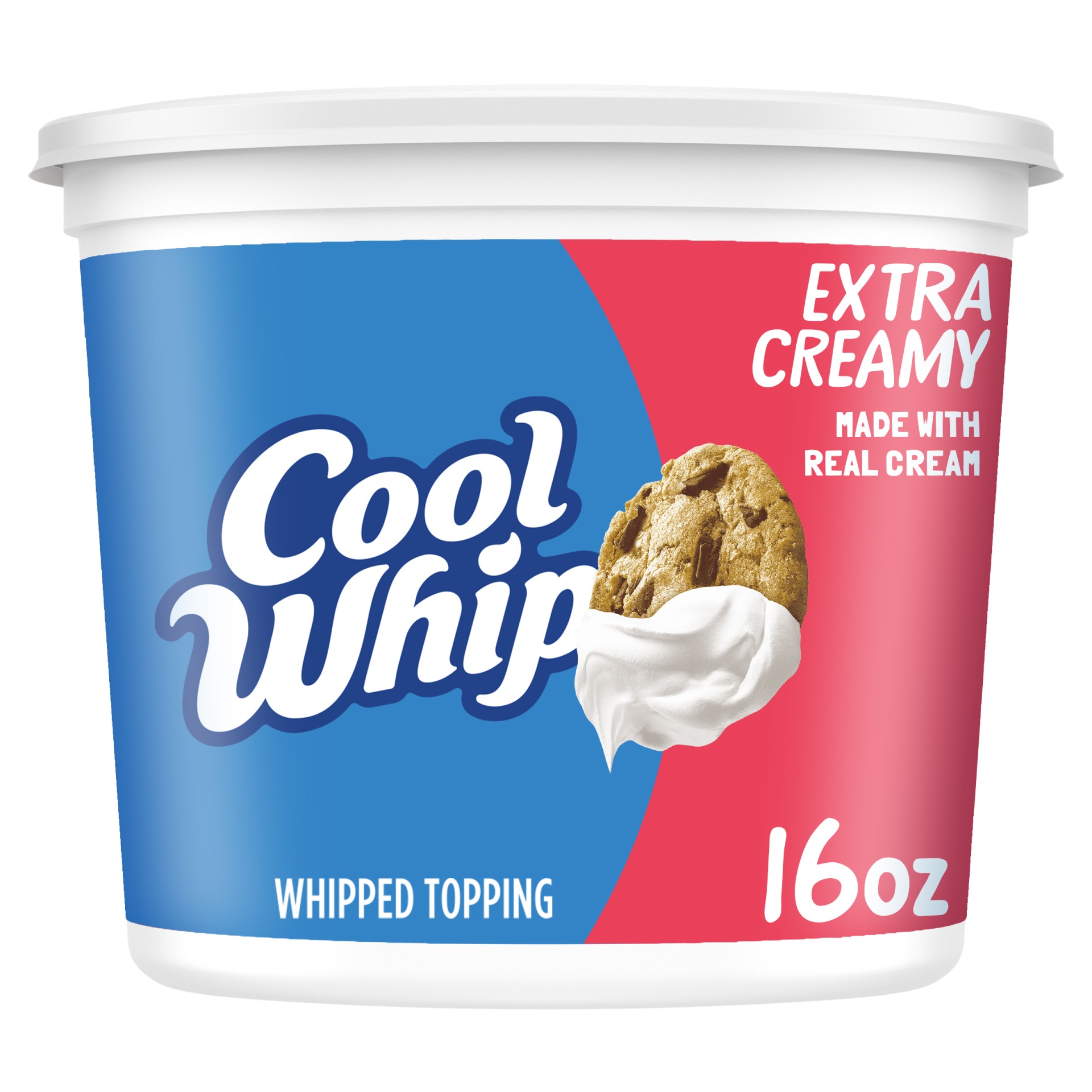 slide 1 of 5, Cool Whip Extra Creamy Whipped Topping, 16 oz Tub, 16 oz