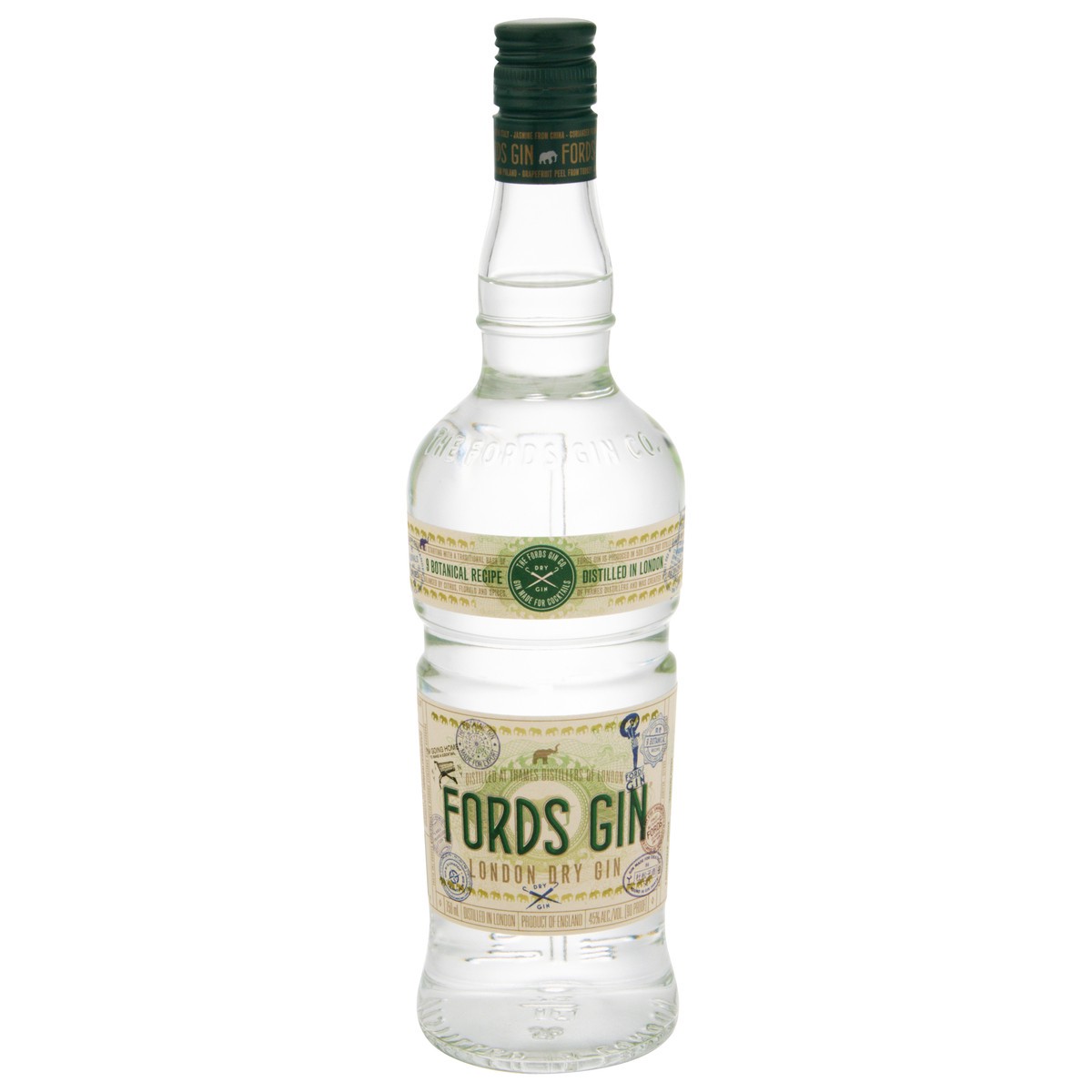 slide 1 of 9, Fords Gin London Dry Gin 750 ml, 750 ml