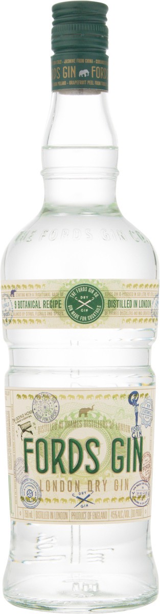 slide 5 of 9, Fords Gin London Dry Gin 750 ml, 750 ml