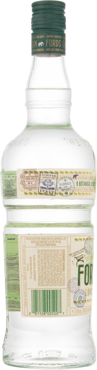 slide 8 of 9, Fords Gin London Dry Gin 750 ml, 750 ml