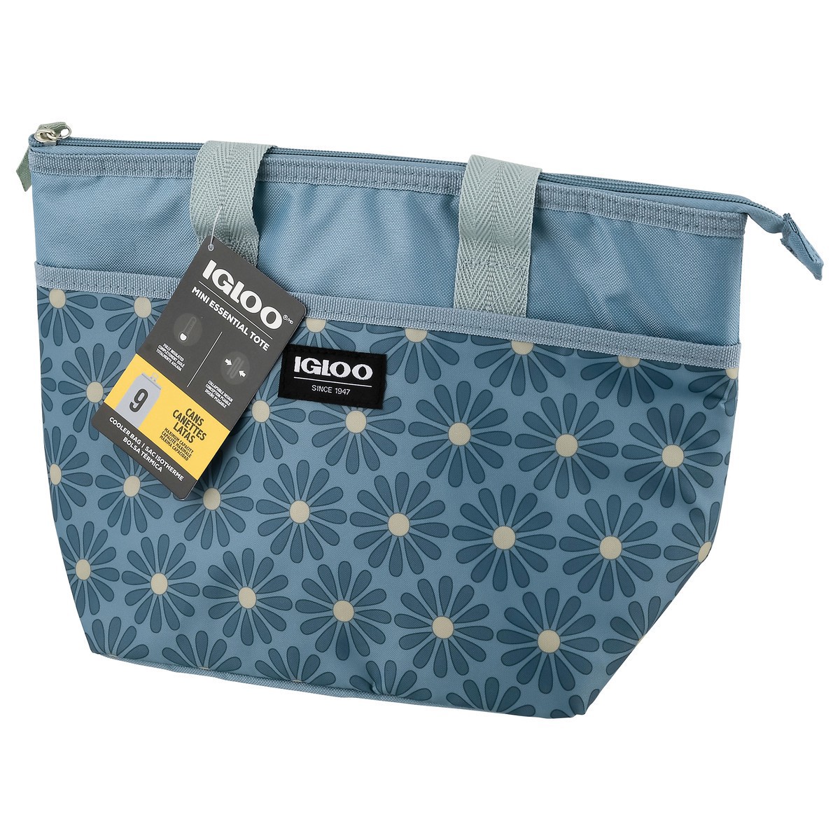 slide 4 of 11, Igloo Retro Floral Essential Tote Cooler Bag Mini 1 ea, 1 ct