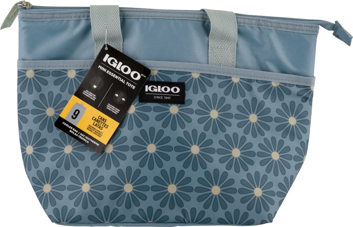 slide 2 of 11, Igloo Retro Floral Essential Tote Cooler Bag Mini 1 ea, 1 ct