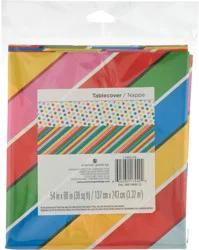 American Greetings Bold Birthday Tablecover 1 ea Bag