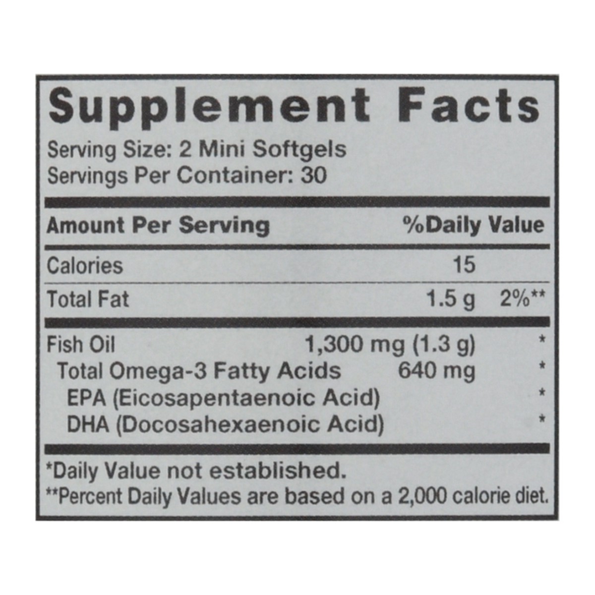slide 2 of 12, Sundance Vitamins 1300 mg Premium Strength Natural Lemon Flavor Mini Fish Oil Softgels 60 ea, 60 ct