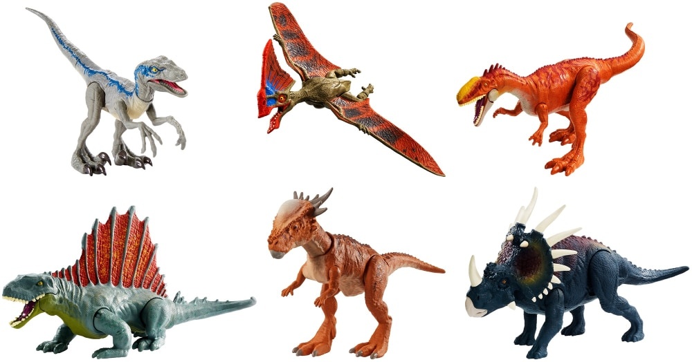 slide 1 of 1, Mattel Jurassic World Savage Strike Dinosaur Figure - Assorted, 1 ct