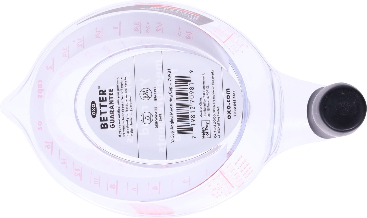 slide 4 of 9, OXO Good Grips - Angled Measure 2 Cup, 2 cups