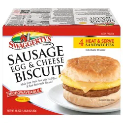 Swaggerty's Farm Sausage Egg Cheese Biscuit