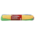 slide 1 of 1, Detailer's Choice Microfiber Cleaning Cloths, 12 in x 16 in