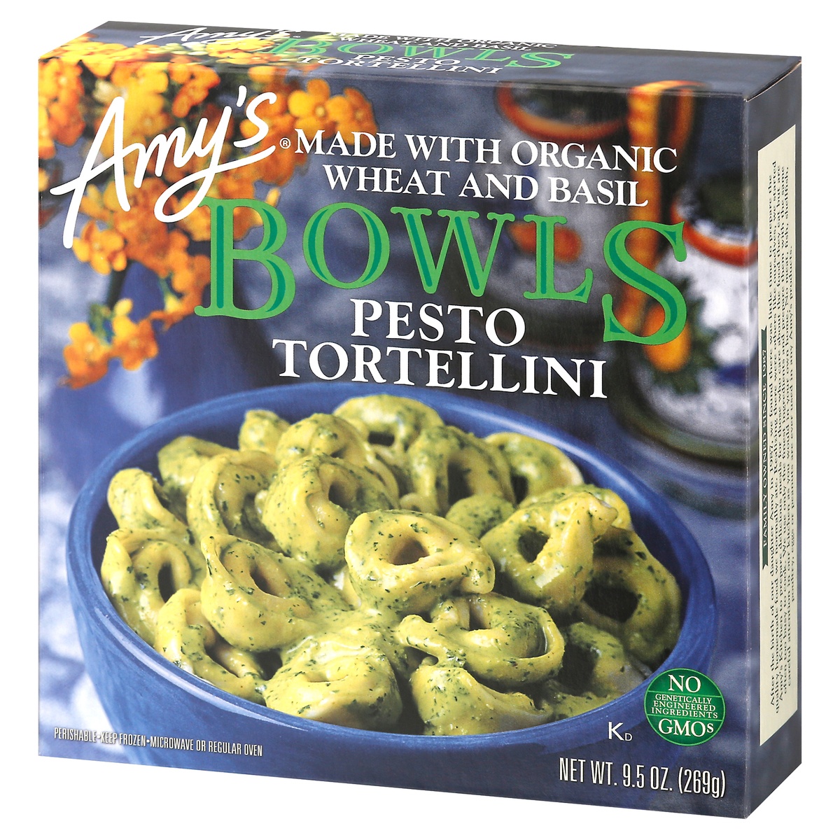 slide 2 of 10, Amy's Bowls Pesto Tortellini Pesto Tortellini 9.5 oz, 9.5 oz