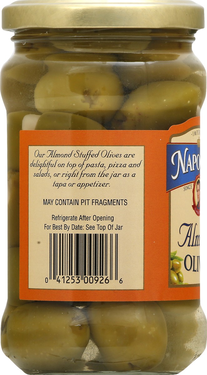 slide 2 of 9, Napoleon Almond Olives 6.5 oz, 6.5 oz