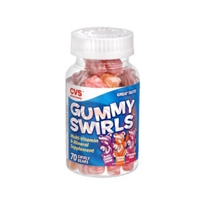 slide 1 of 1, CVS Pharmacy Gummy Swirls, 70 ct