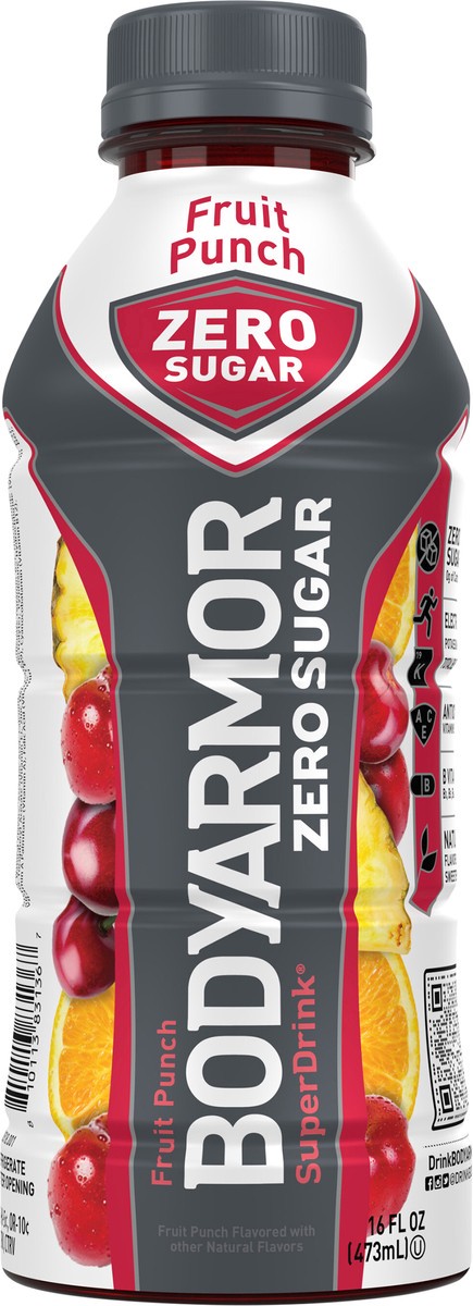 slide 5 of 13, BODYARMOR Zero Sugar Fruit Punch Bottle- 16 fl oz, 16 fl oz
