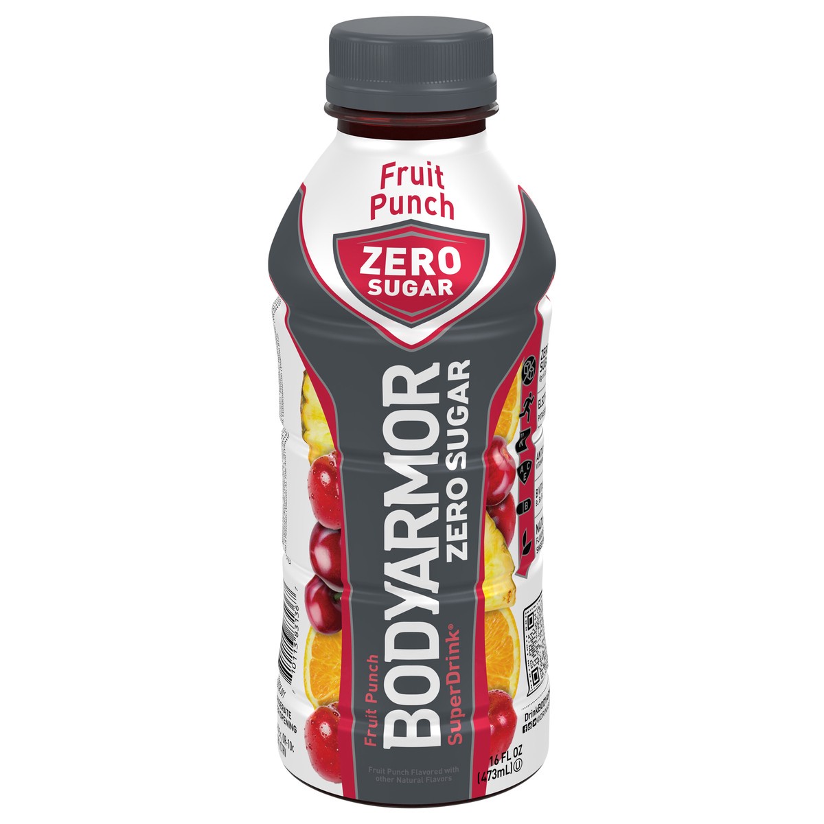 slide 6 of 13, BODYARMOR Zero Sugar Fruit Punch Bottle- 16 fl oz, 16 fl oz