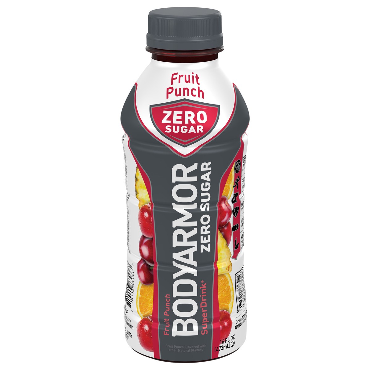 slide 1 of 13, BODYARMOR Zero Sugar Fruit Punch Bottle- 16 fl oz, 16 fl oz