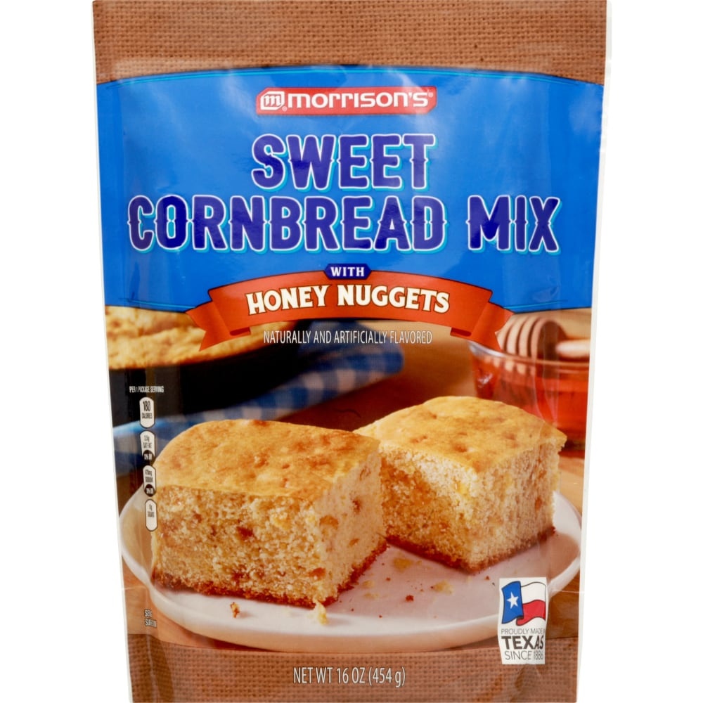 slide 1 of 1, Morrison's Sweet Cornbread Mix with Honey Nuggets, 16 oz