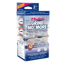 Plackers Grind No More Disposable Dental Guards - 10 ea